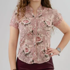 Zillertaler Trachtenwelt Damen Bluse 