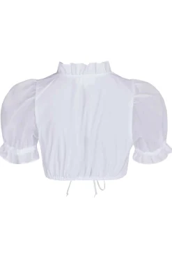 Zillertaler Trachtenwelt Damen Dirndlbluse "Evi", Weiß Sale