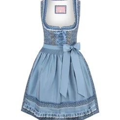 Zillertaler Trachtenwelt Damen Dirndl "Ruby", Blau Clearance