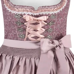 Zillertaler Trachtenwelt Damen Dirndl "Ruby", Rose Rosa Discount