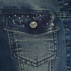 Zillertaler Trachtenwelt Damen Jeansjacke 
