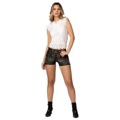 Zillertaler Trachtenwelt Damen Lederhose 