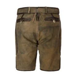 Zillertaler Trachtenwelt Damen Lederhose "Samira", Braun Outlet