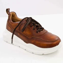 Zillertaler Trachtenwelt Damen Ledersneaker 