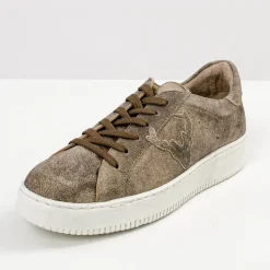 Zillertaler Trachtenwelt Damen Leder-Sneaker 