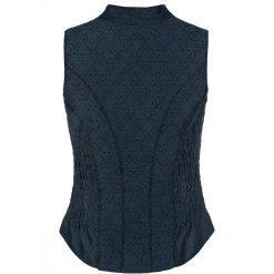 Zillertaler Trachtenwelt Damen Mieder "Arina", Blau Cheap