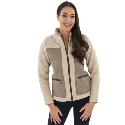 Zillertaler Trachtenwelt Damen Outdoor Jacke "Clarissa", Beige Best