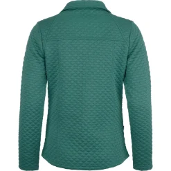 Zillertaler Trachtenwelt Damen Powerstretch Jacke "Anna", Türkis Clearance