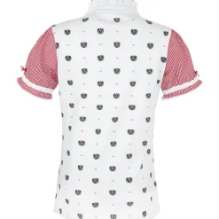 Zillertaler Trachtenwelt Damen Rüschen-Shirt "Austria" Rot Online