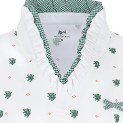 Zillertaler Trachtenwelt Damen Rüschen-Shirt 