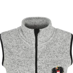 Zillertaler Trachtenwelt Damen Strickfleece Weste 