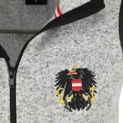 Zillertaler Trachtenwelt Damen Strickfleece Weste 
