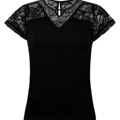 Zillertaler Trachtenwelt Damen Trachten Shirt "Fernanda", Schwarz Hot