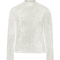 Zillertaler Trachtenwelt Damen Trachten Shirt "Nova", Creme Weiß Sale