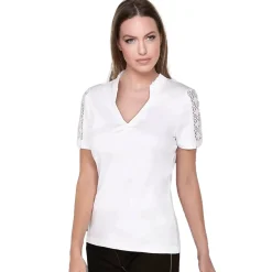 Zillertaler Trachtenwelt Damen Trachten T- Shirt "Belinda", Weiß Cheap