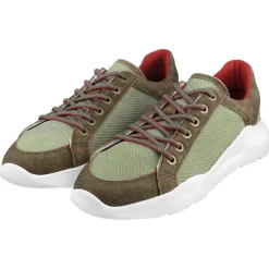 Zillertaler Trachtenwelt Herren Sneaker Oben, Grün- Braun Best