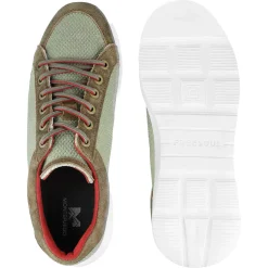 Zillertaler Trachtenwelt Herren Sneaker Oben, Grün- Braun Best