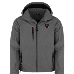Zillertaler Trachtenwelt Herren Softshelljacke "Österreich", Grau Fashion
