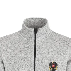 Zillertaler Trachtenwelt Herren Strickfleece Jacke 