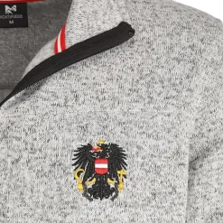 Zillertaler Trachtenwelt Herren Strickfleece Jacke 