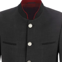 Zillertaler Trachtenwelt Herren Tiroler Anzug mit Hose Rot Sale