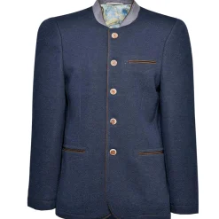 Zillertaler Trachtenwelt Herren Trachtenjacke "Enns", Marine Blau Discount