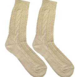 Zillertaler Trachtenwelt Herren Trachtensocken, Beige Clearance
