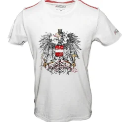 Zillertaler Trachtenwelt Herren T-Shirt "Austria Vintage", Weiß Flash Sale