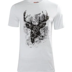 Zillertaler Trachtenwelt Herren T-Shirt "Mario", Weiß Outlet
