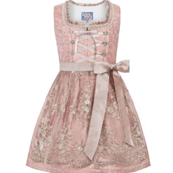 Zillertaler Trachtenwelt Kinder Dirndl "Wendy", Rosa Clearance
