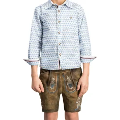 Zillertaler Trachtenwelt Kinder Lederhose "Bayern", Braun Discount