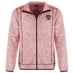 Zillertaler Trachtenwelt Kinder Strickfleece Jacke "Österreich", Rosa New