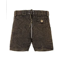 Zillertaler Trachtenwelt Kinder Trachtenhose "Joseph", Braun Hot