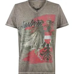 Zillertaler Trachtenwelt Kinder T-Shirt "Egon", Grau Best Sale