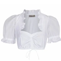 Zillertaler Trachtenwelt Mädchen Dirndlbluse "Eva", Weiß Outlet