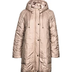 Zillertaler Trachtenwelt Padded Coat "Ellen", Beige Store