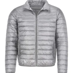 Zillertaler Trachtenwelt Unisex Daunen-Optik-Steppjacke, Grau Shop