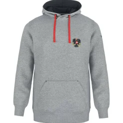 Zillertaler Trachtenwelt Unisex Hoodie "Österreich", Grau Best Sale